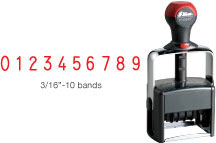 H-6510 Heavy Duty Self-Inking Numberer